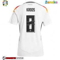 Ženske Nogometnih dresov Nemčija Toni Kroos #8 Domači EP 2024 Kratki rokavi